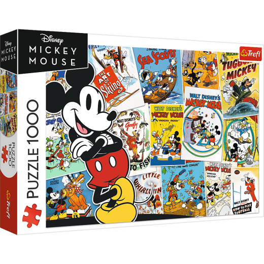 Disney Mickey Mouse Mickeys Welt Puzzle 1000