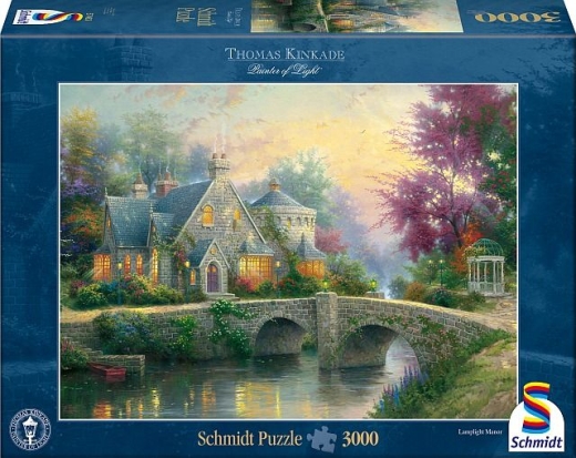 Thomas Kinkade Abendstimmung 3000 Teile Puzzle