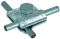 DEHN Verbindungsklemme Rd 8-10mm St/tZn