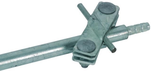 DEHN Anschlussschelle St/tZn D 20mm für Rd 7-10mm Fl -40mm