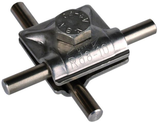 DEHN Verbindungsklemme Rd 8-10mm NIRO