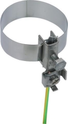 DEHN Erdungsbandschelle D27-168mm m Anschlusskl. 2x...