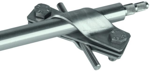 DEHN Anschlussschelle NIRO V4A D20mm für Rd 7-10mm Fl -40mm