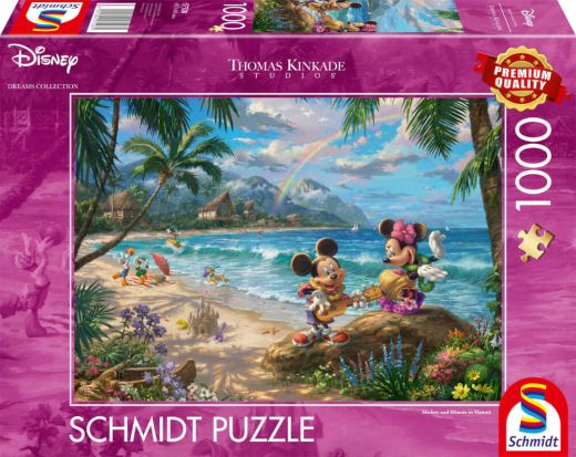 Disney Mickey & Minnie in Hawaii 1000 Teile