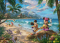 Disney Mickey & Minnie in Hawaii 1000 Teile