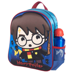 Harry Potter 3D Rucksack mit Trinkflasche
