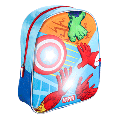 Marvel Avengers 3D Rucksack mit Licht