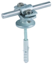 DEHN Leitungshalter mit Abdeckbund ZG für Rd 7-10mm...