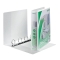 Ringbuch Präsentation, mit Taschen, A4, PP, 4 Ringe, 40 mm, weiss