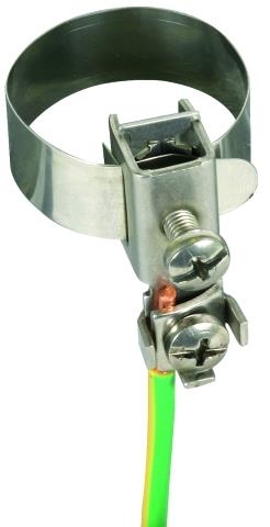 DEHN Erdungsbandschelle NIRO 1/8-3/4Zoll (10-27mm) V2A