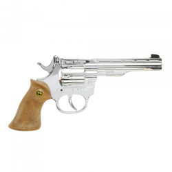 Schrödel JG Spielzeugpistole Kadett silber