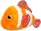 Sparkle Tales Indiana Clown Fisch ca Plüschfigur