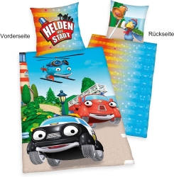 Helden der Stadt Wendebettwäsche