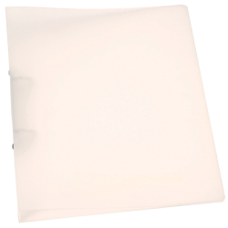 Ringbuch transparent - A4, 2-Ring, Ring-Ø 25 mm,...