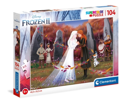 Clementoni 25719 104 Teile Puzzle Frozen 2/ Die