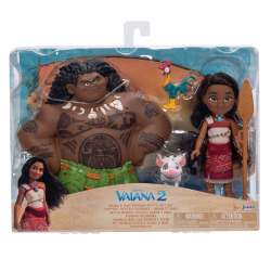 Disney Vaiana / Moana 2 Vaiana & Maui Puppe