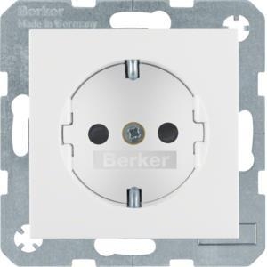 BERKER SCHUKO-Steckdose 47231909 polarweiss matt