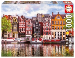 Educa Puzzle 9218458 Dancing houses 1000 Teile