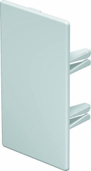 OBO BETTERMANN Endstück WDK/HE 60110 60x110mm reinweiss