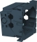 OBO BETTERMANN Installationskanal 71GD6 (37087AV) 1fach 61/71/81W