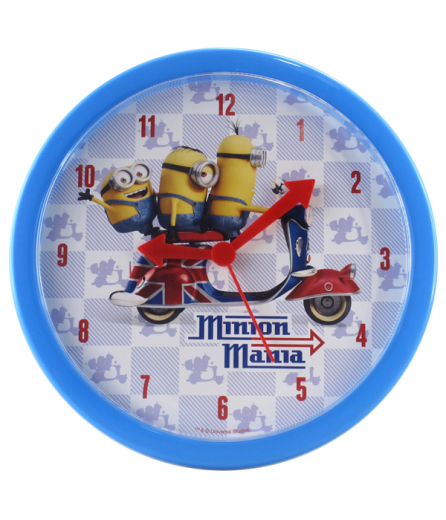 Minions Despicable Me Wanduhr in Plastik