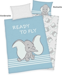 Disney Dumbo Wendebettwäsche 40 x 60 +