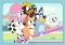 Spaß mit Bluey Puzzle 2 x 12 Teile