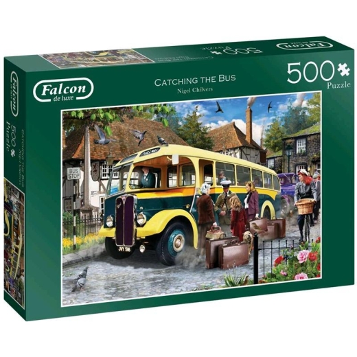 11260 Falcon Deluxe Catching The Bus 500 Teile
