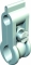 OBO BETTERMANN Spanndrahtschelle 4024 9-16mm lichtgrau