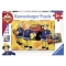 Feuerwehrmann Sam Puzzle 2x12 Teile