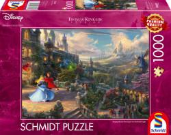 Thomas Kinkade Sleeping beauty dancing in the