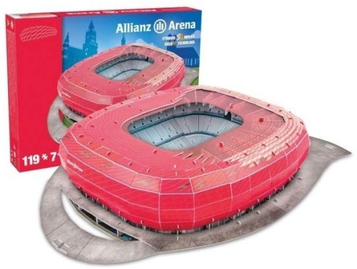 3D Stadion Puzzle 119 Teile Allianz Arena München