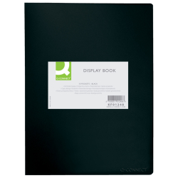 Sichtbuch - 10 Hüllen, Einband PP, 450 mym, schwarz