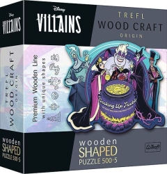 Disney Villains Holz Puzzle Sonderform 500 + 5