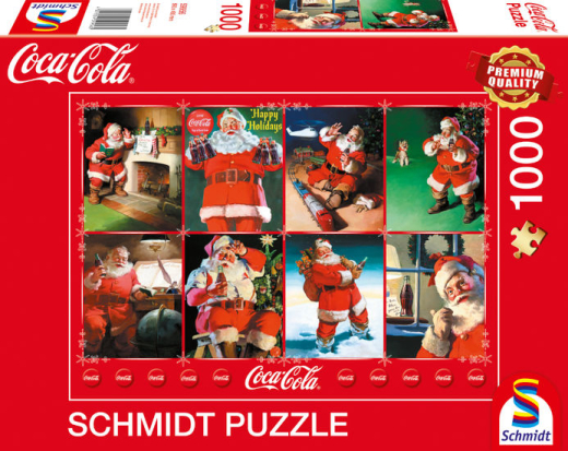 Coca Cola Santa Claus 1000 Teile Puzzle
