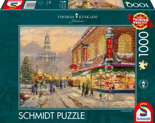 Thomas Kinkade Ein Weinachtswunsch 1000 Teile