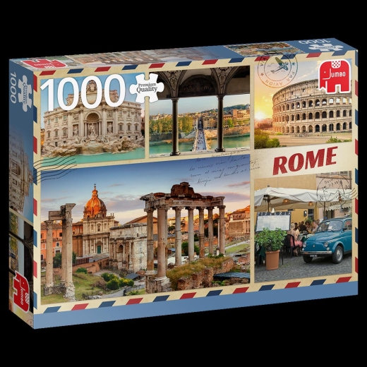 Jumbo Spiele 18862 Grüße aus Rom 1000 Teile Puzzle
