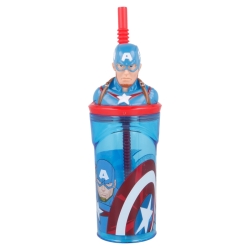 Marvel: Captain America 3D Trinkbecher mit