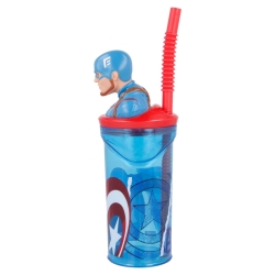 Marvel: Captain America 3D Trinkbecher mit