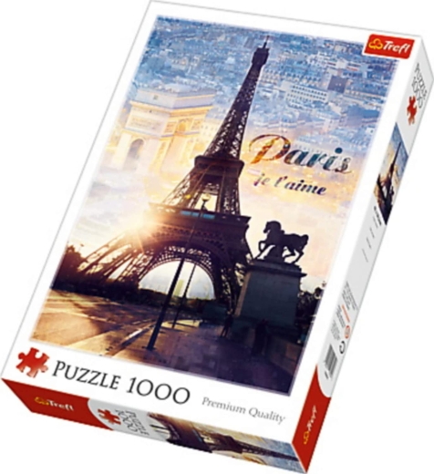 Paris im Morgengrauen Puzzle 10394 1000 Teile