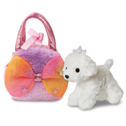 Fancy Pals Big Bow Princess Puppy ca Plüschfigur
