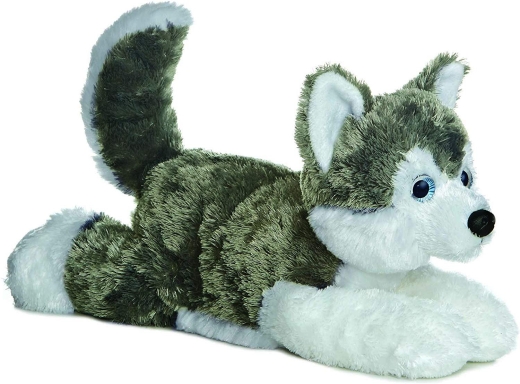 Flopsies Husky Shadow ca Plüschfigur