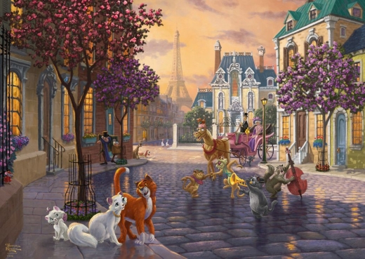 Disney The Aristocats 1000 Teile Puzzle Thomas