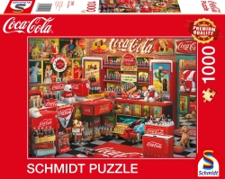 Coca Cola Nostalgie Shop 1000 Teile Puzzle