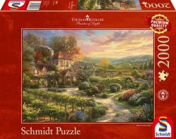 Thomas Kinkade In den Weinbergen Teile Puzzle