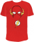 The Flash Flashs Maske Herren T Shirt Größe L