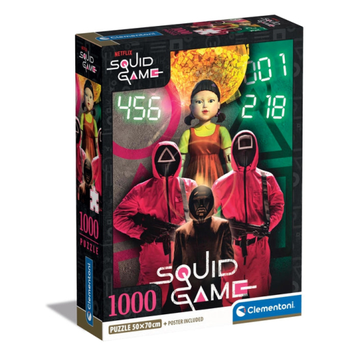 1000 Teile Puzzle Netflix Compact Squid Game