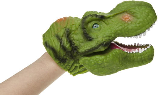 Handpuppe Dinosaurier