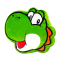 Nintendo Plüsch Yoshi Head Plüschkissen