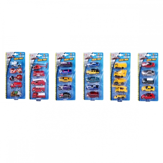 Maisto Toys Fresh Metal 5 er Set Modellautos 6